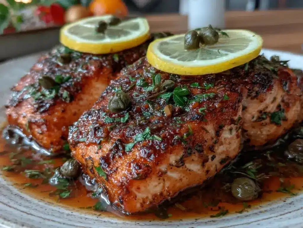 quick mediterranean salmon - featured image