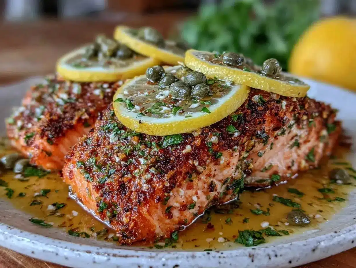 quick mediterranean salmon preparation steps