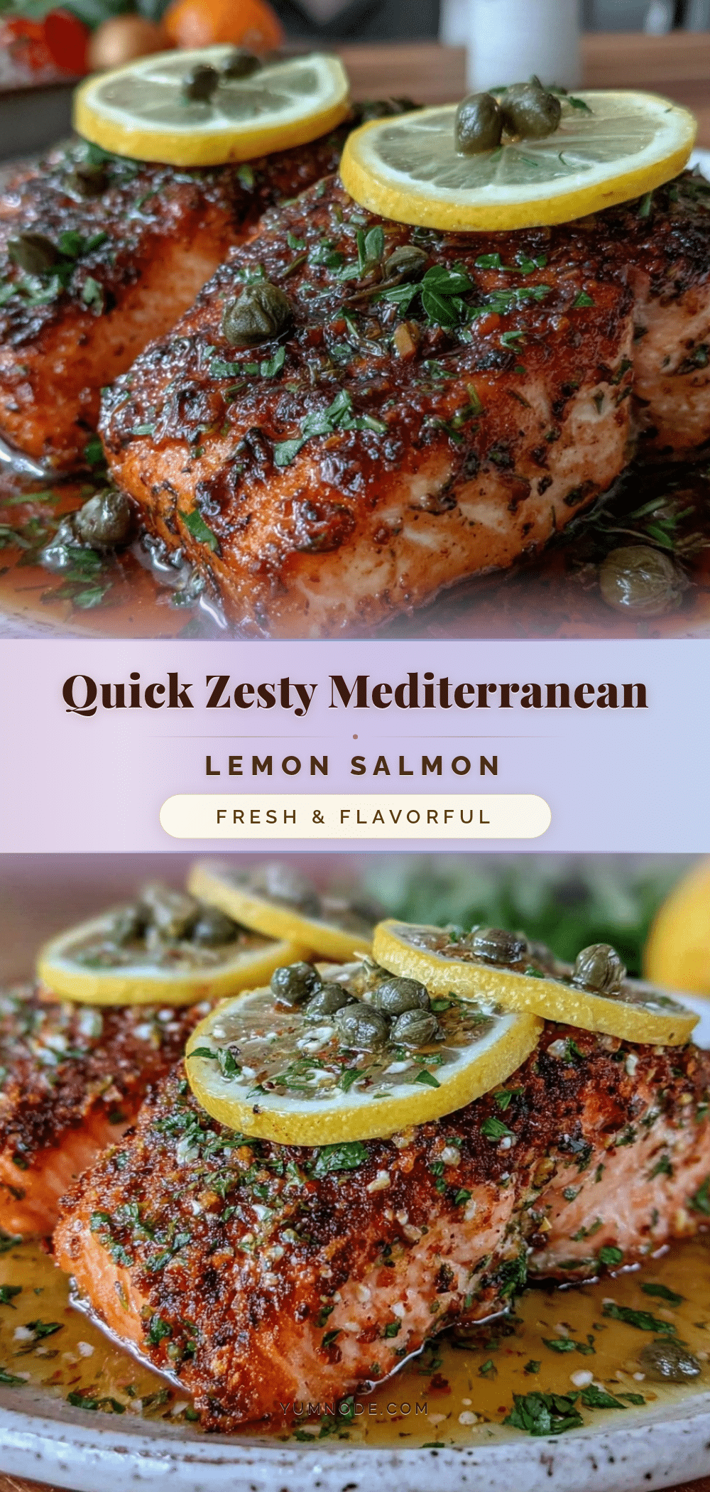 quick mediterranean salmon recipe