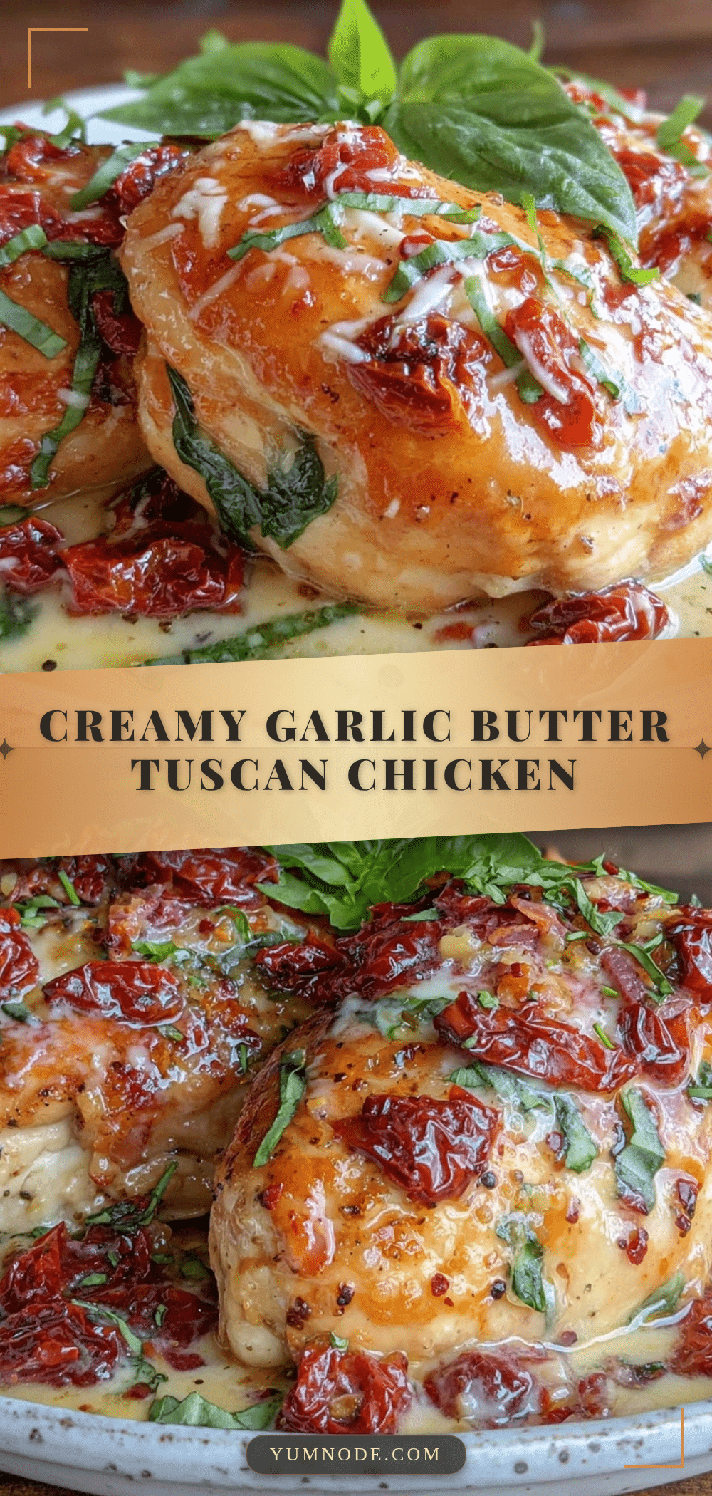 savory garlic butter tuscan chicken recipe