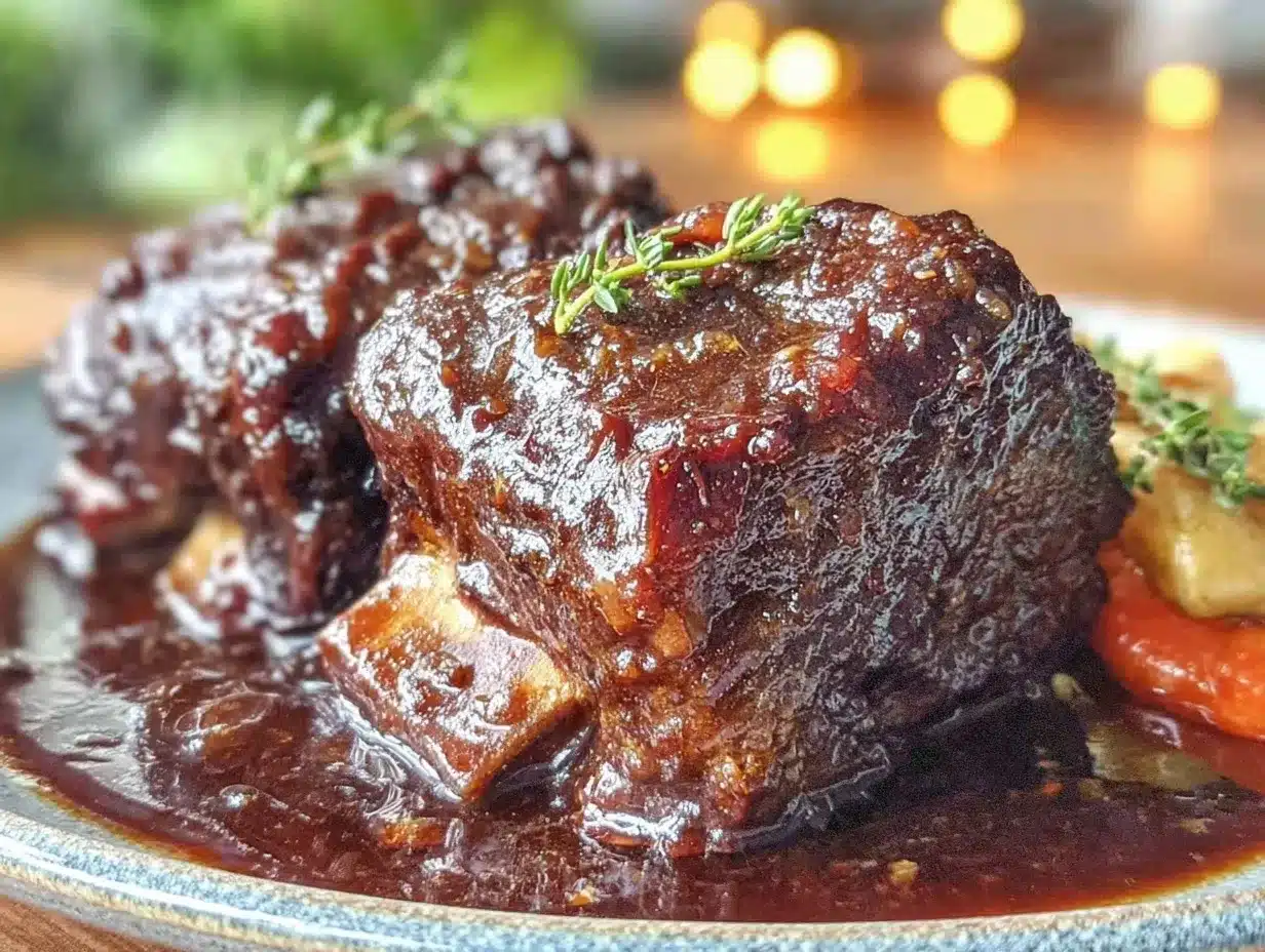 slow cooker beer braised short ribs preparation steps
