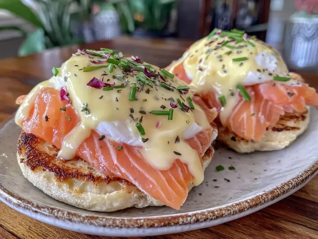 smoked salmon benedict - featured image