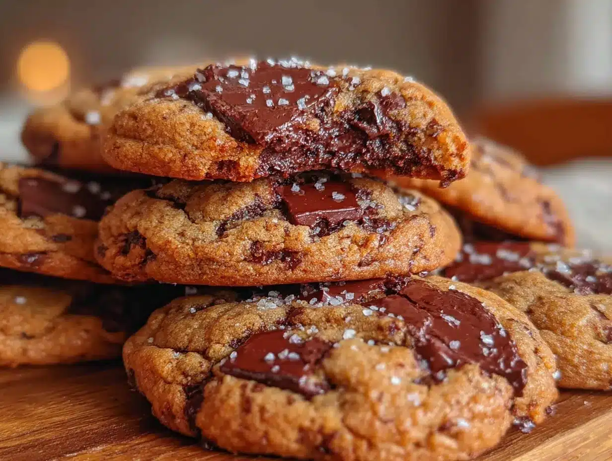 tender brown butter chocolate chip cookies preparation steps