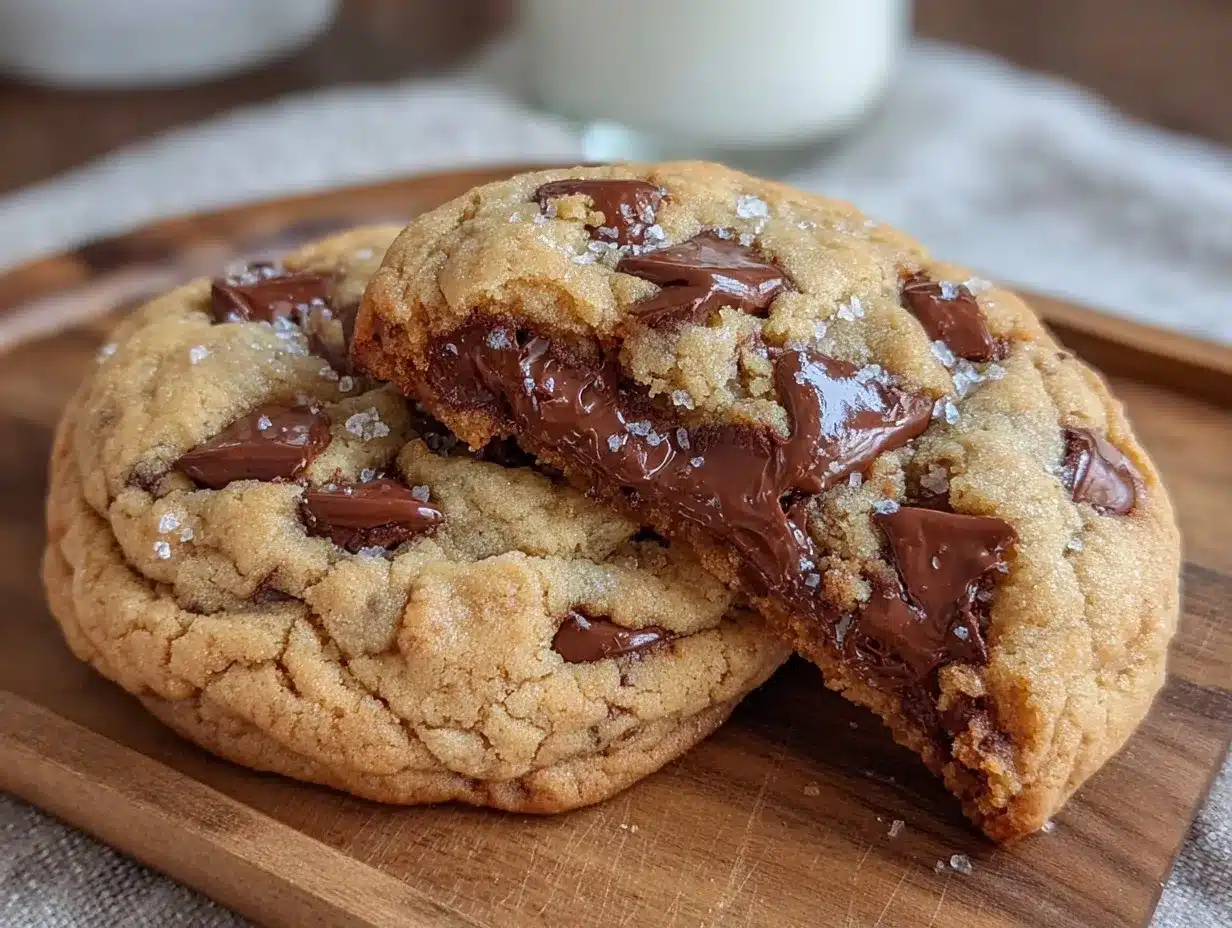 tender brown butter chocolate chip cookies preparation steps