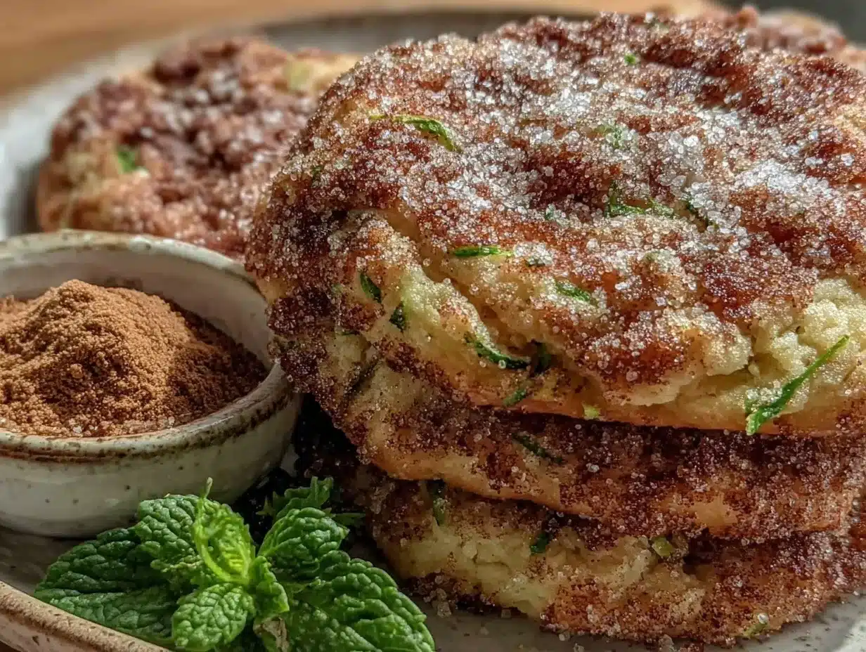 tender cinnamon sugar zucchini cookies preparation steps