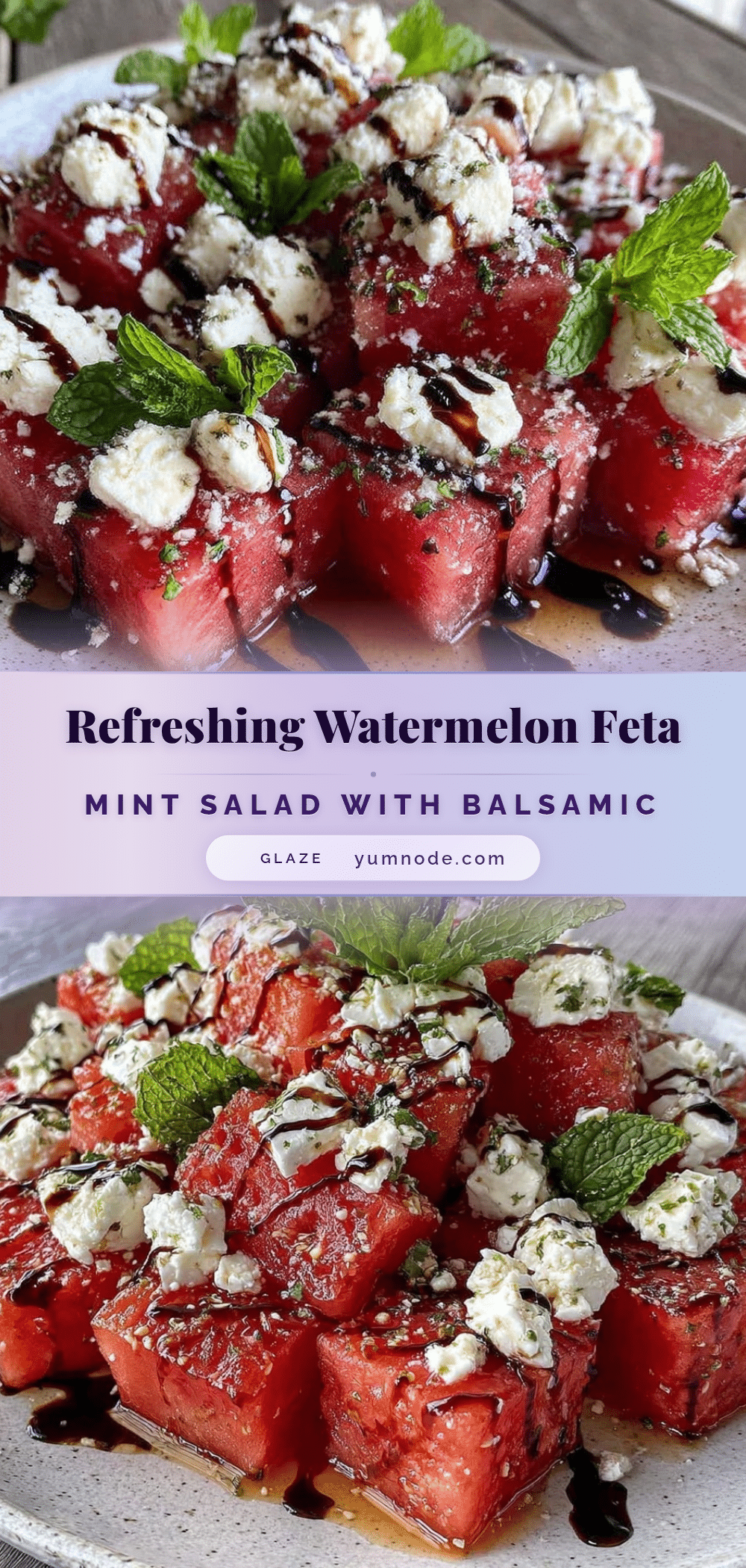 watermelon feta mint salad recipe