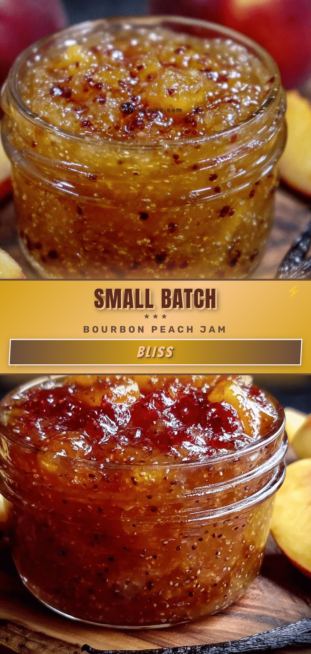 bourbon peach jam recipe