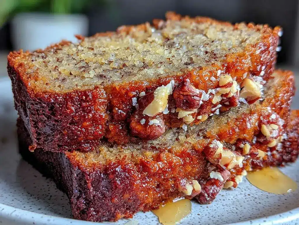 brown butter banana bread - featured image