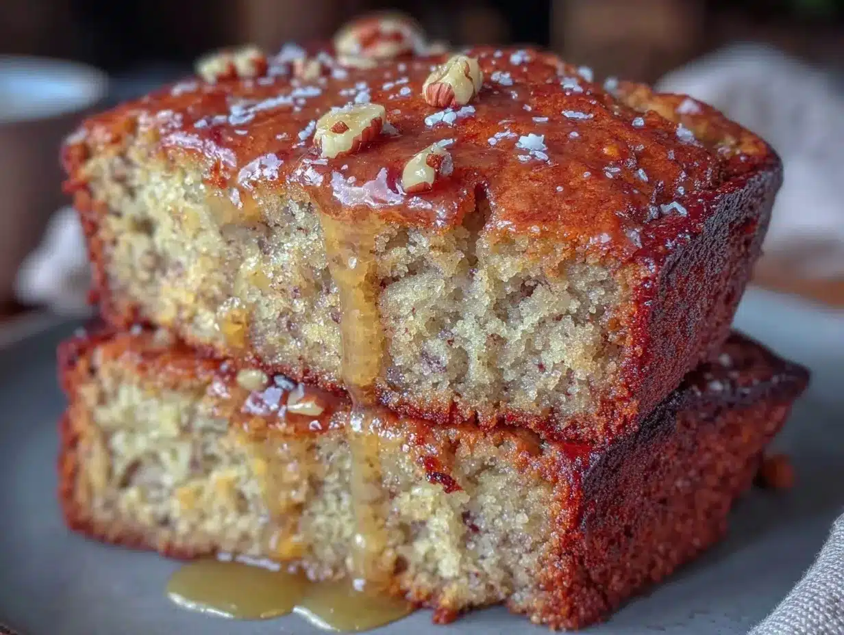 brown butter banana bread preparation steps