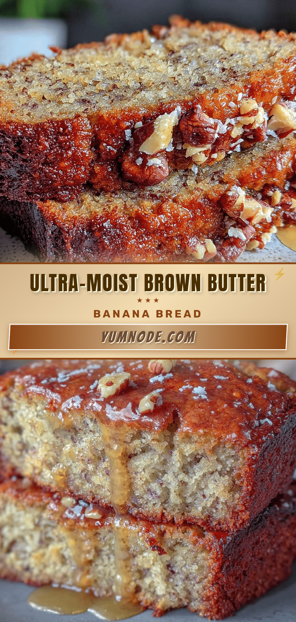 brown butter banana bread recipe