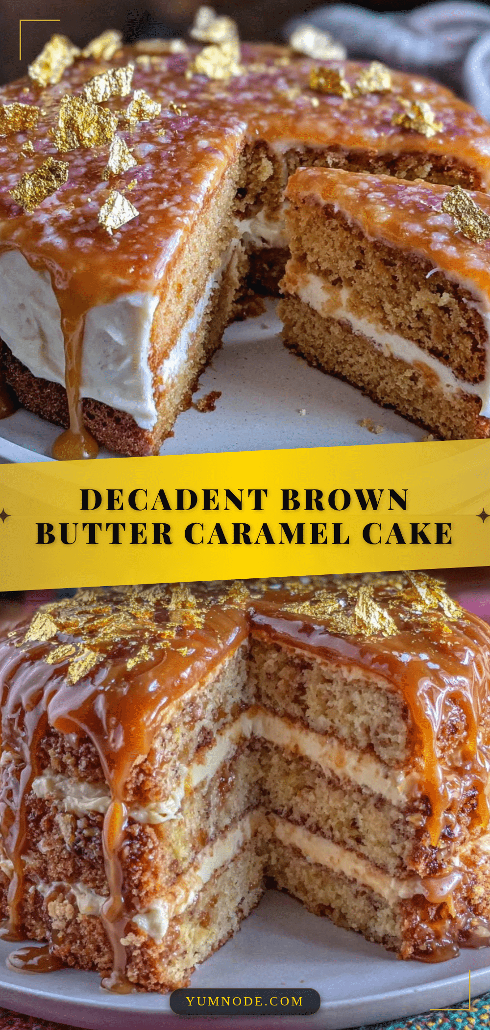brown butter caramel birthday cake recipe