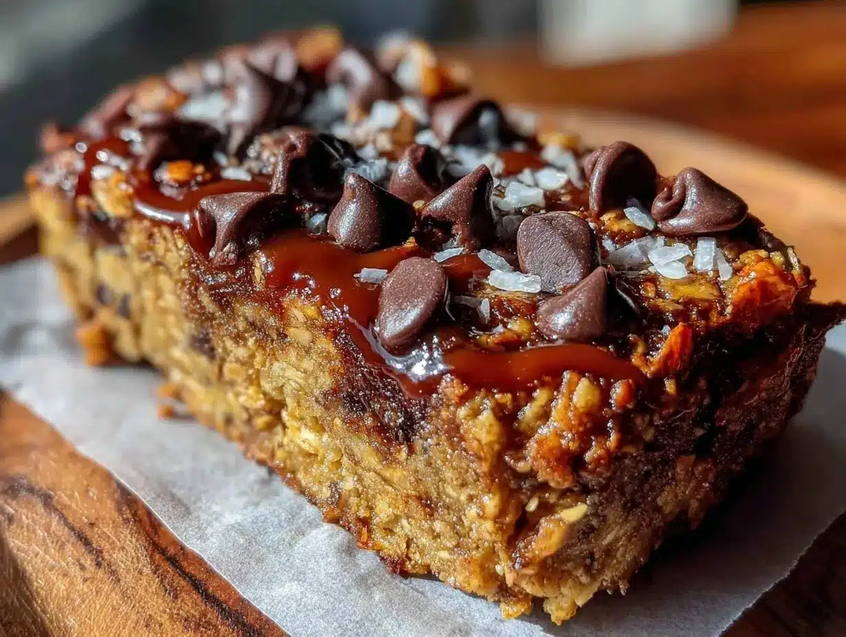 brown butter chocolate chip granola bars preparation steps