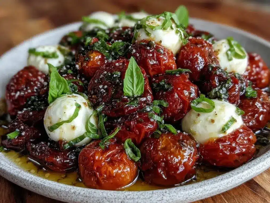 cherry tomato confit pasta - featured image