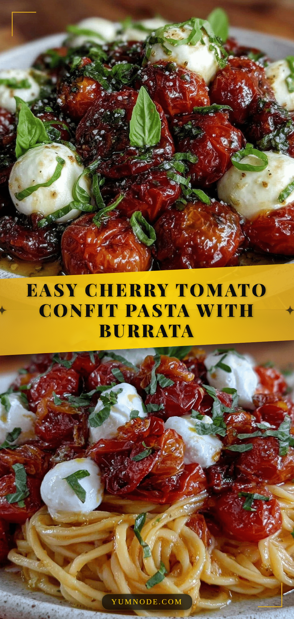 cherry tomato confit pasta recipe