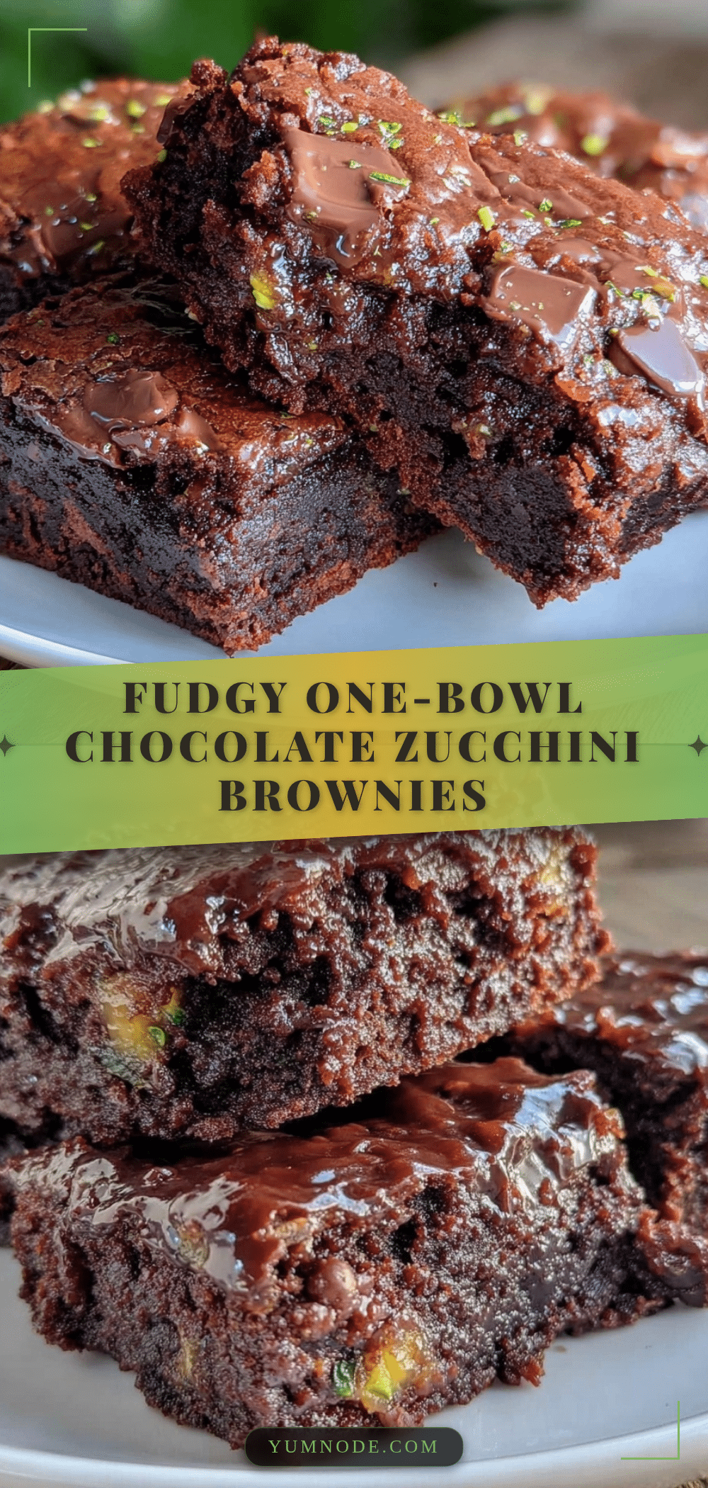 chocolate zucchini brownies recipe
