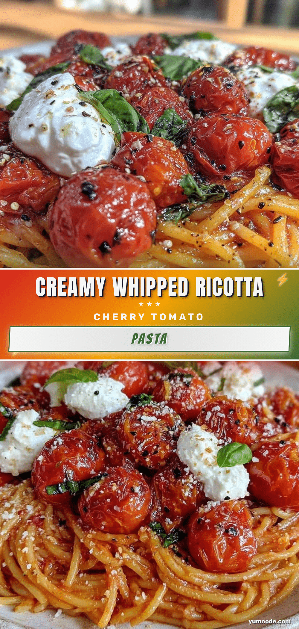 creamy roasted cherry tomato pasta recipe