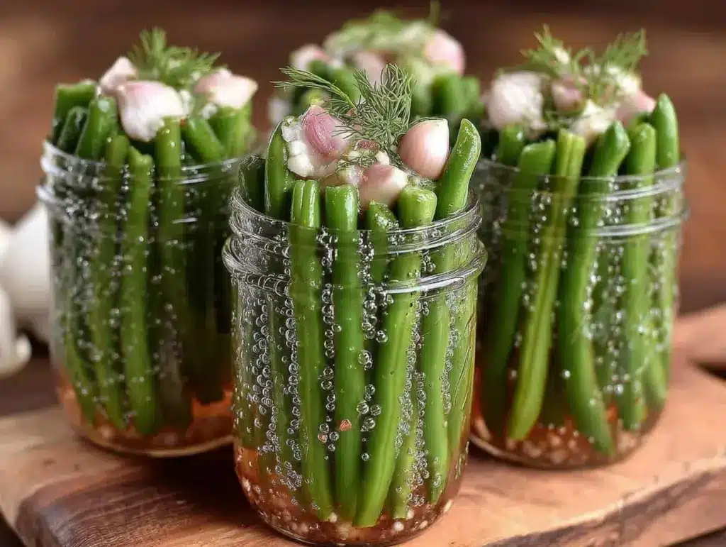 crisp dilly beans recipe - featured image