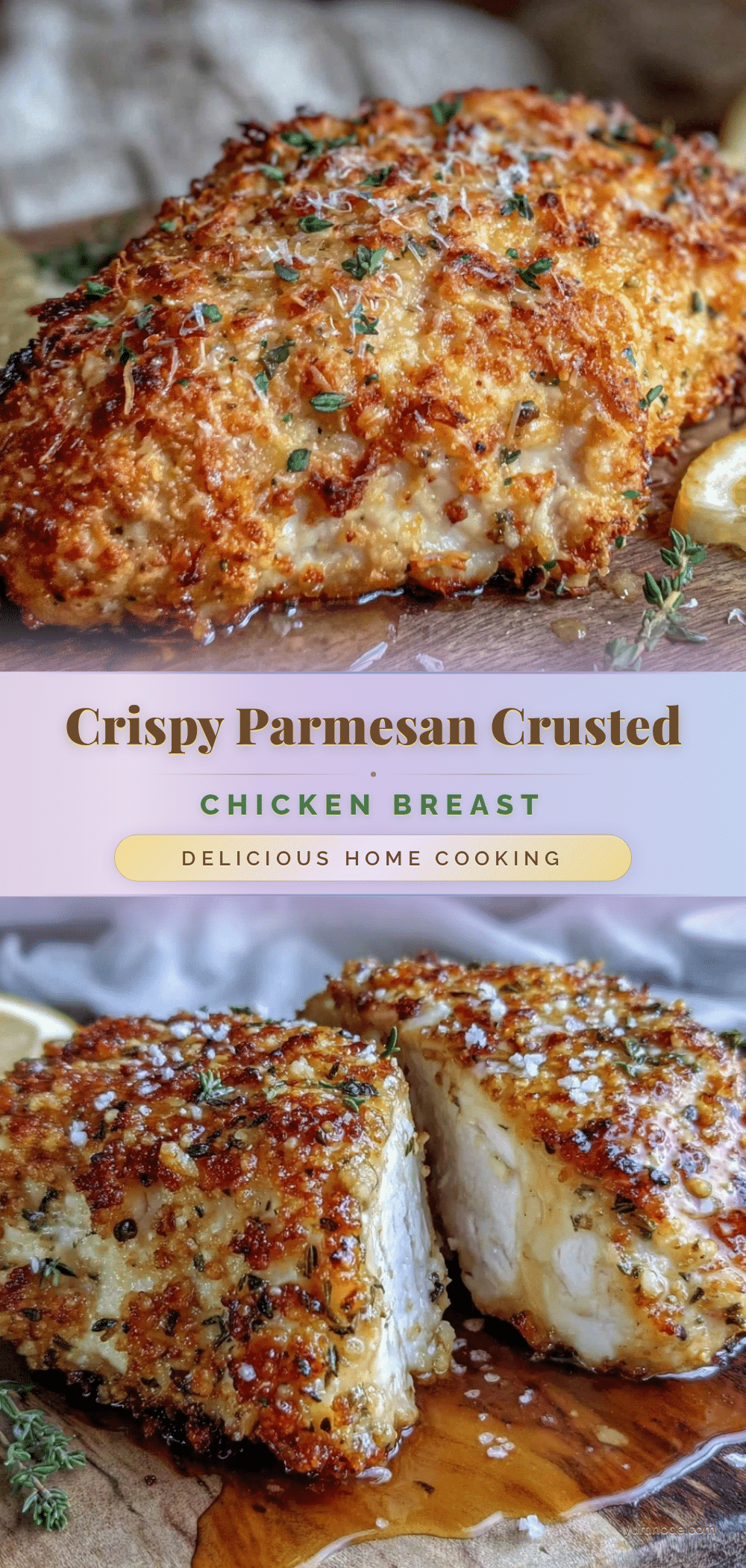 crispy parmesan crusted chicken breast recipe