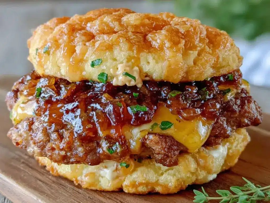 crispy smash burger - featured image