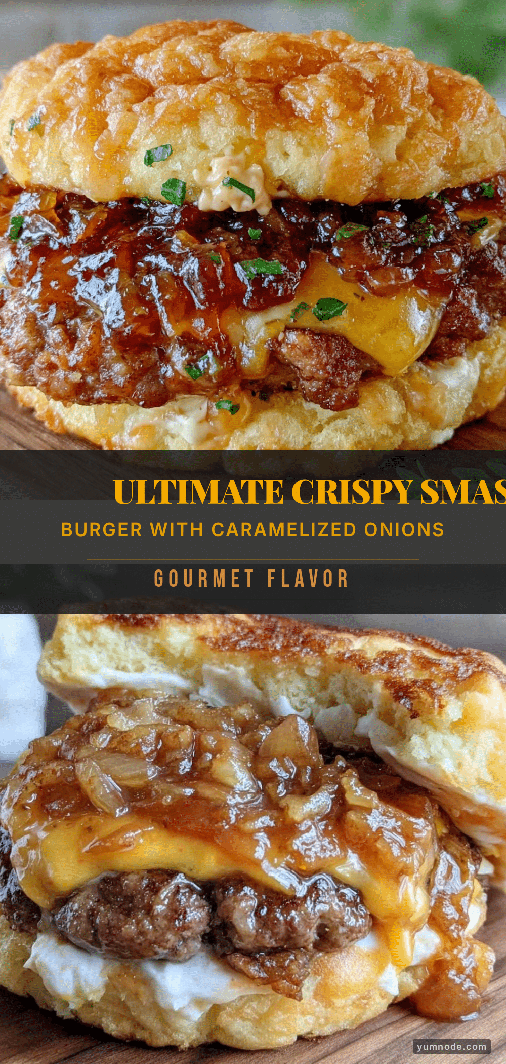 crispy smash burger recipe