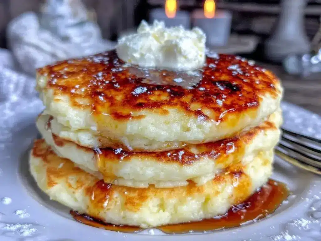 fluffy buttermilk pancakes - featured image