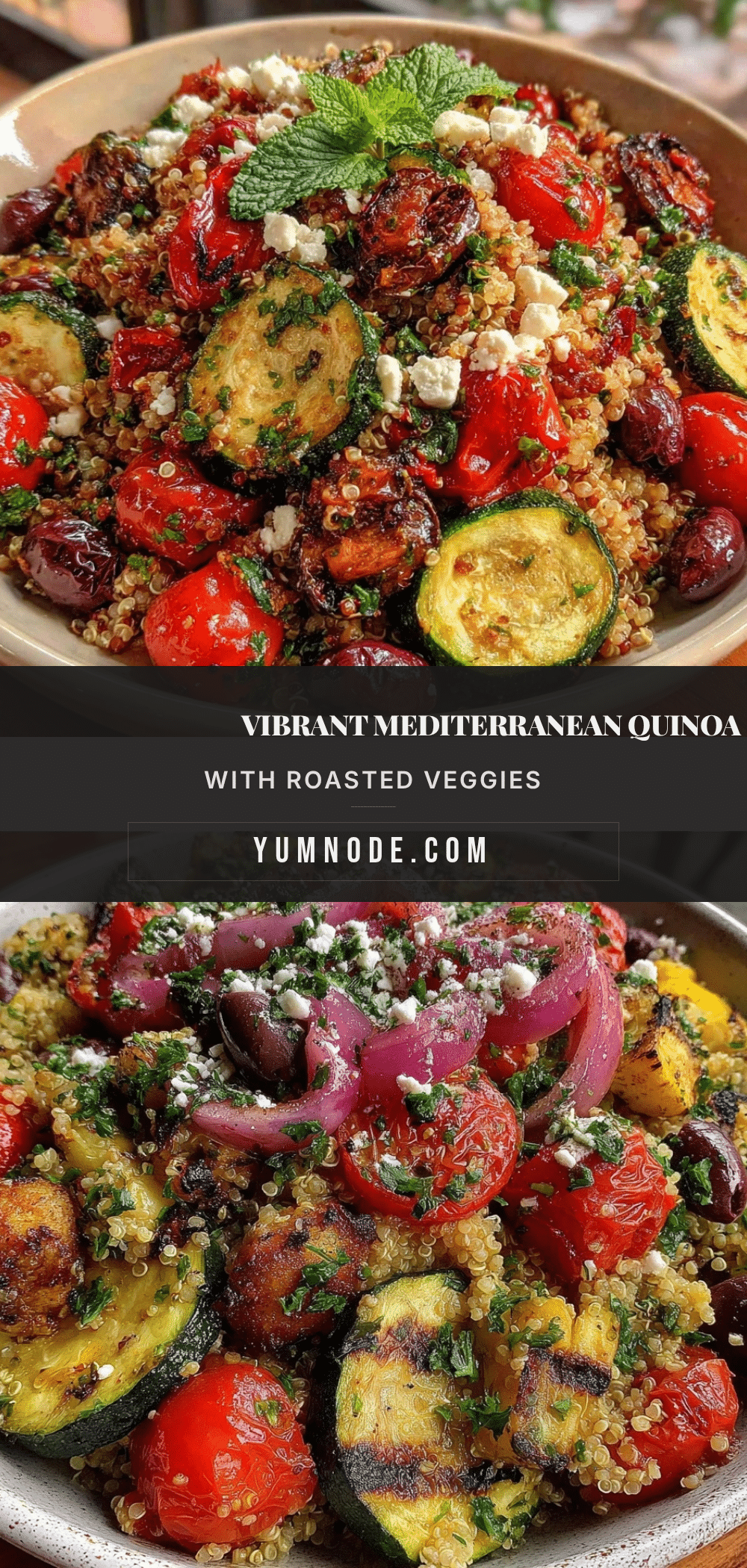 fresh mediterranean quinoa salad recipe
