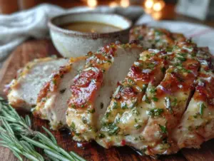 herb butter turkey breast - featured image