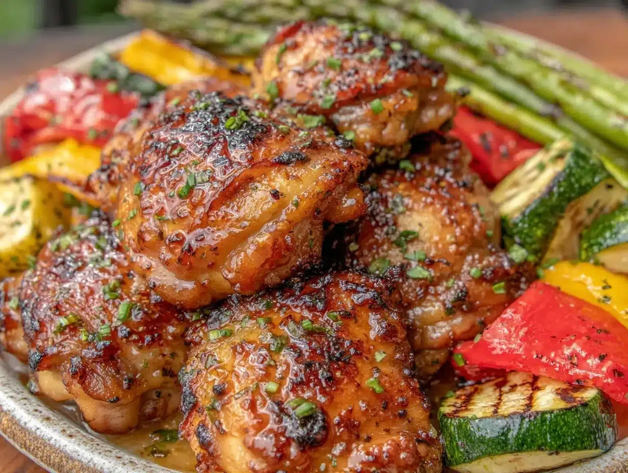 honey lime chicken thighs preparation steps