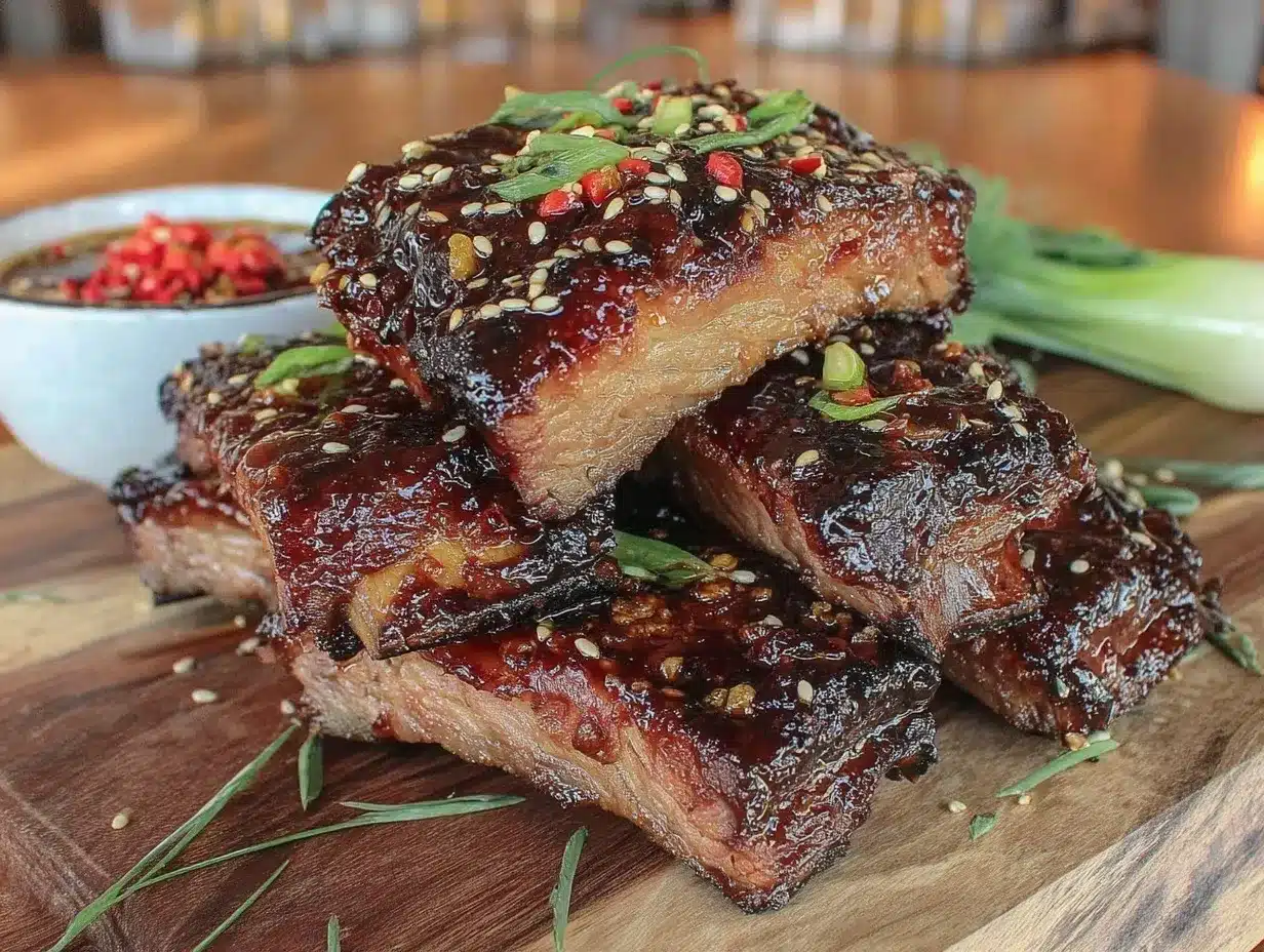 korean bbq short ribs preparation steps