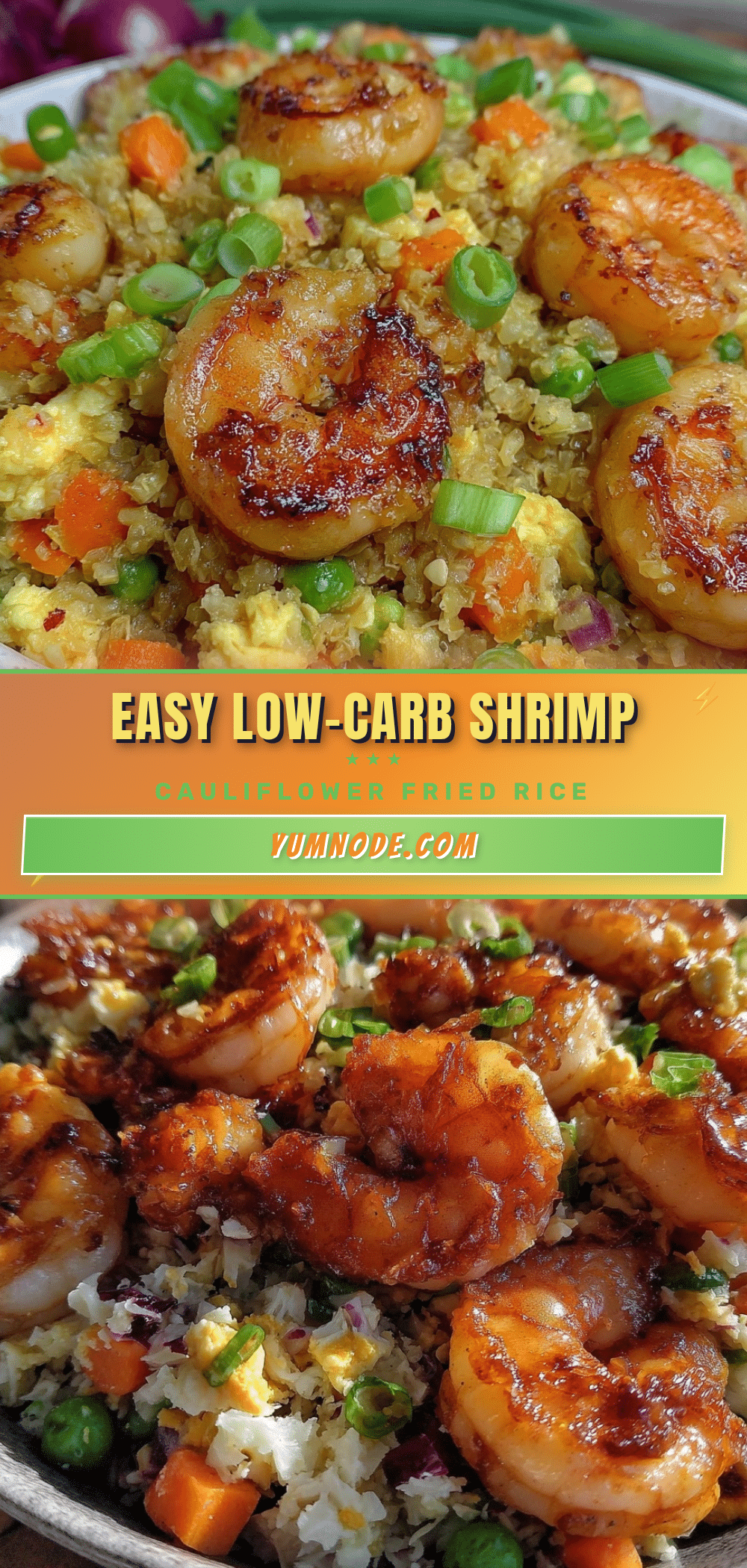 low-carb shrimp cauliflower fried rice recipe