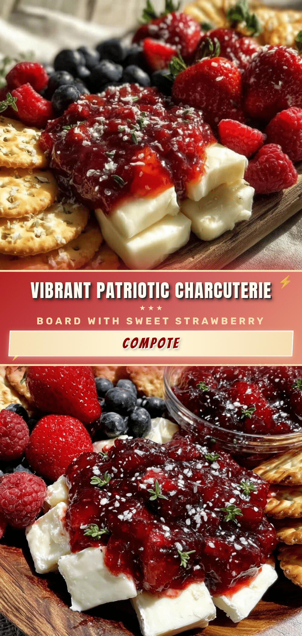 patriotic summer charcuterie board recipe