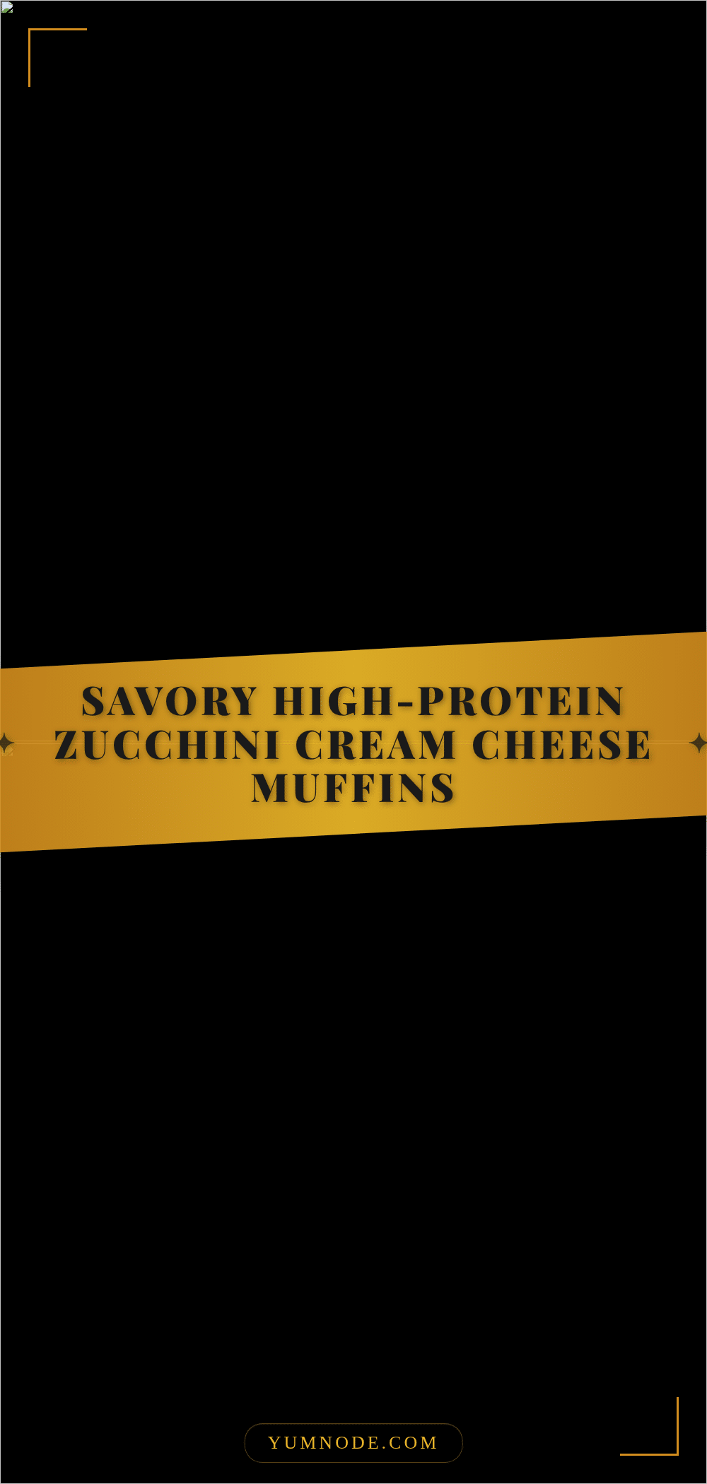 savory zucchini and cream cheese muffins recipe