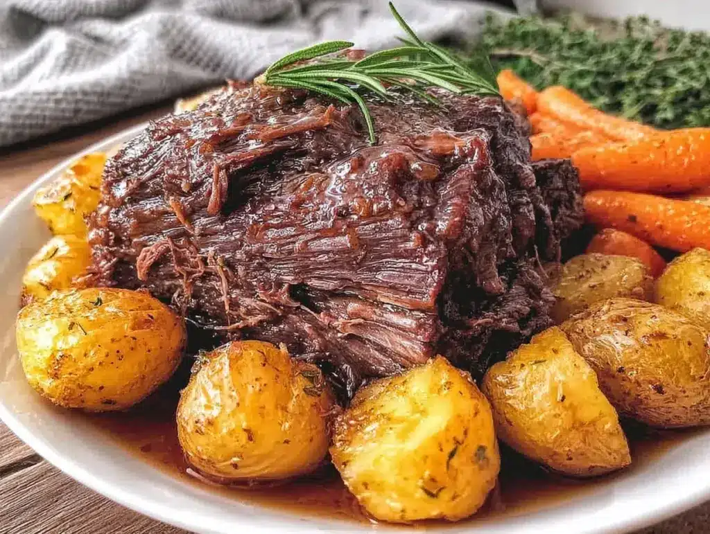 slow cooker pot roast - featured image