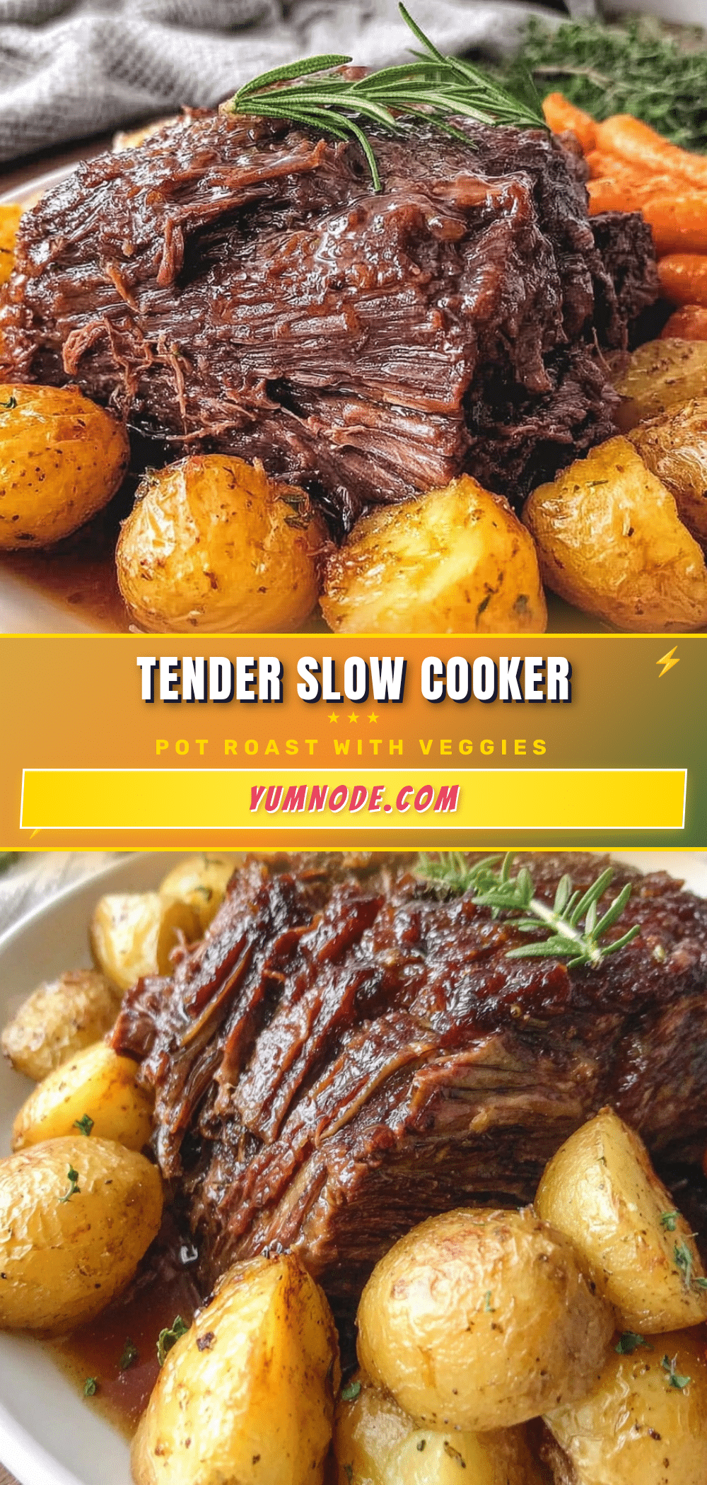 slow cooker pot roast recipe