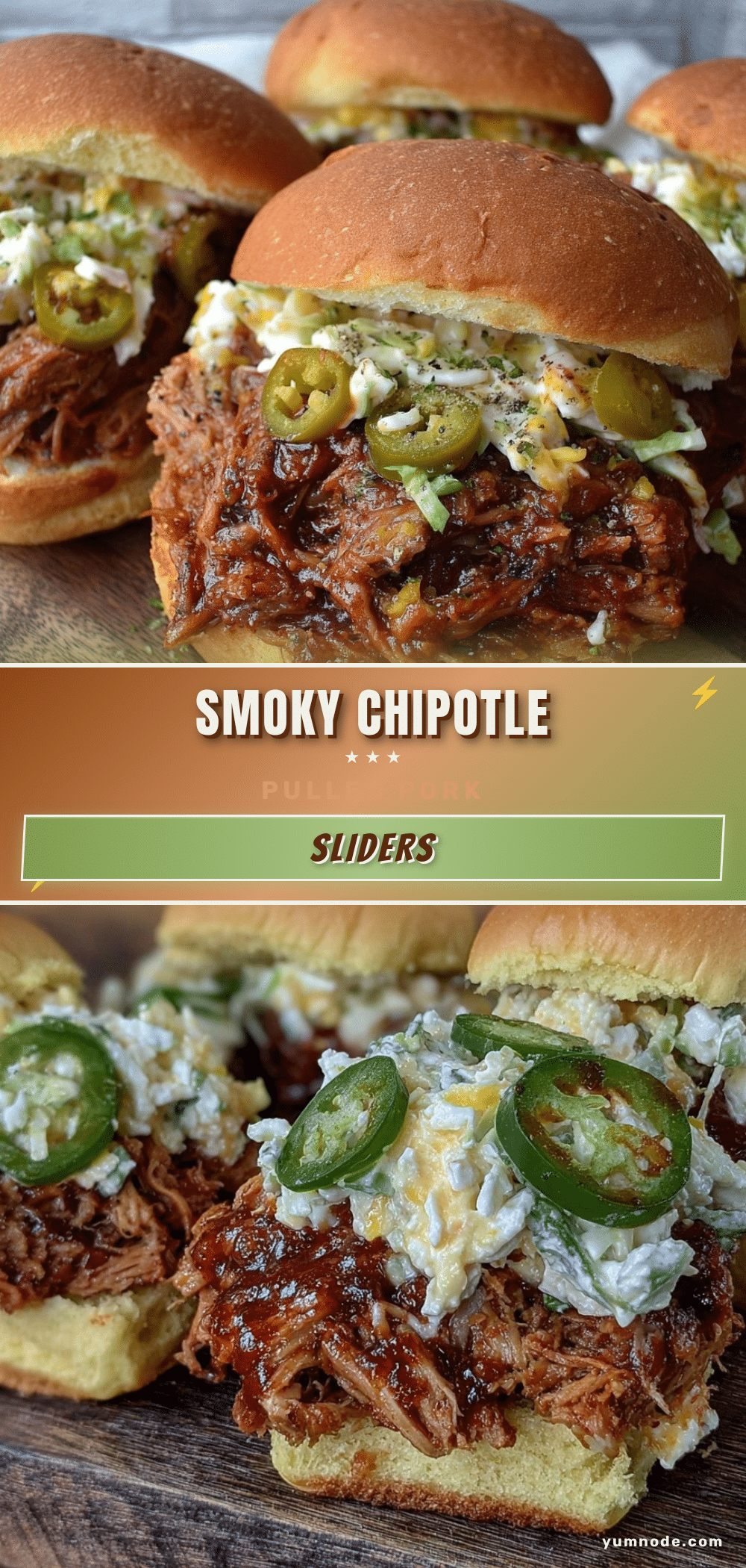 smoky chipotle pulled pork sliders recipe