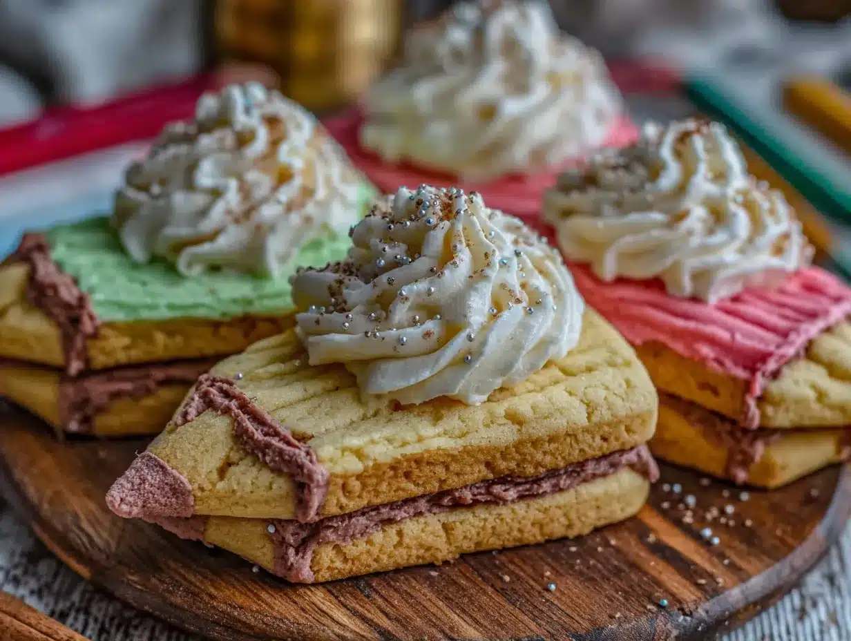 soft frosted back-to-school sugar cookie pencils preparation steps