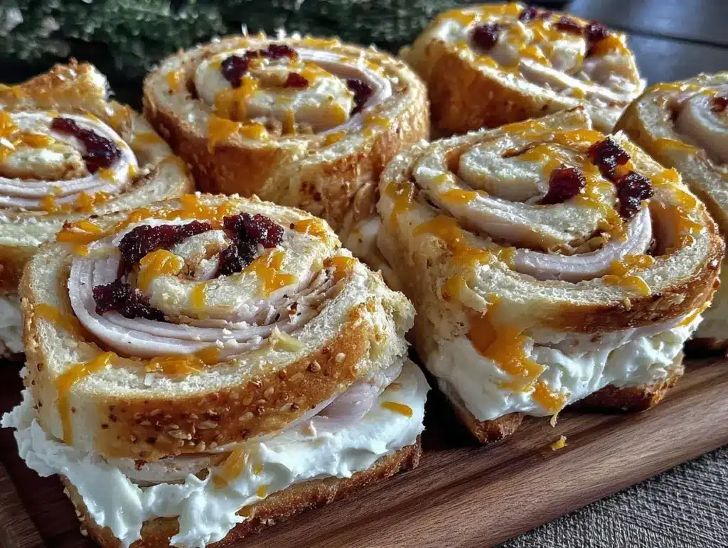 turkey cheddar pinwheel lunchbox rolls - featured image