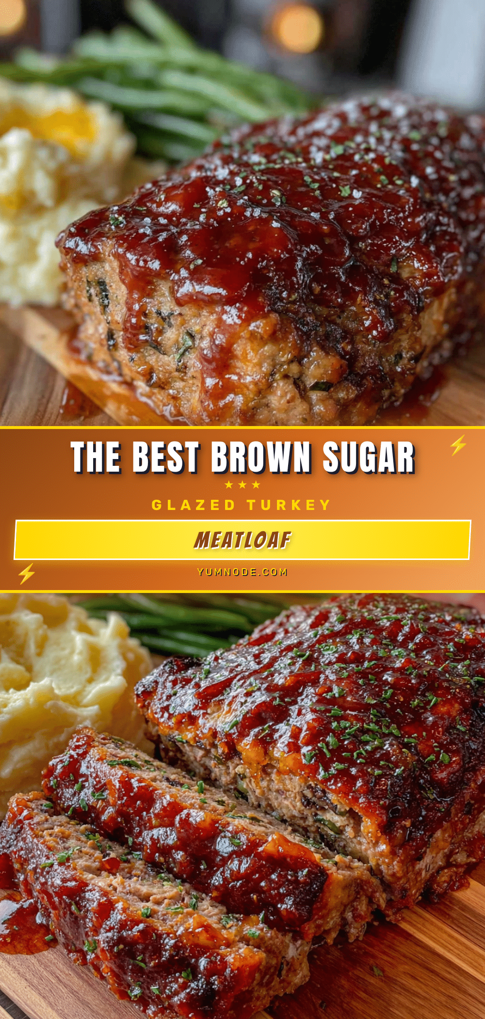 turkey meatloaf with brown sugar glaze recipe
